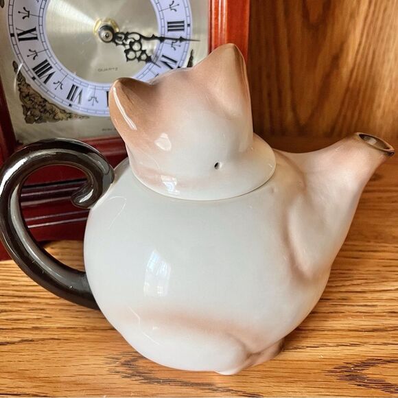 VTG Norcrest Siamese Cat Teapot - Picture 3 of 10